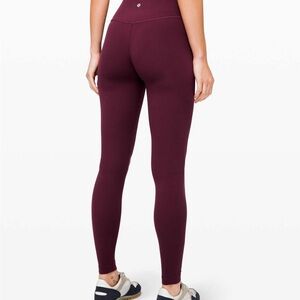 lululemon align 28” size 4 dark adobe leggings